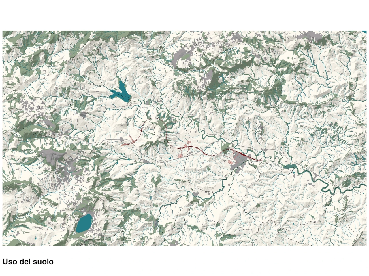 new railway connection uso del suolo